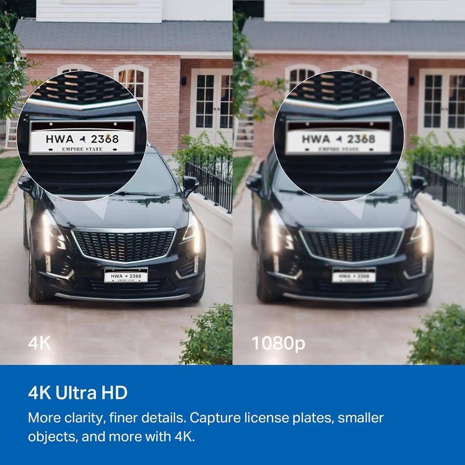 Tapo 4K Wired Pan/Tilt Outdoor Security Camera, C560WS, 360° View