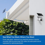 Tapo SolarCam C402 KIT 1080p Outdoor Wireless Security Camera(3-Pack)