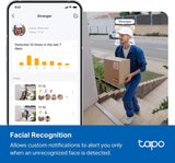Tapo 4K Wired Pan/Tilt Outdoor Security Camera, C560WS, 360° View