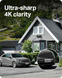 Tapo 4K Outdoor Pan/Tilt Wireless Security Camera, Solar Charging, C660 KIT