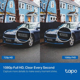TP-Link Tapo 1080P Outdoor Wired Pan/Tilt Security Camera, C500