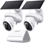 Tapo 4K Outdoor Pan/Tilt Security Camera C660 KIT + Smart Hub H500 Bundle