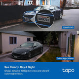 Tapo 1080p Outdoor Wireless Security Camera, Up to 180-Day Battery, C401