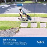 Tapo 4K Wired Pan/Tilt Outdoor Security Camera, C560WS, 360° View