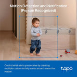 Tapo 1080p Pan/Tilt Security Camera for Baby Monitor, Pet Camera, C201