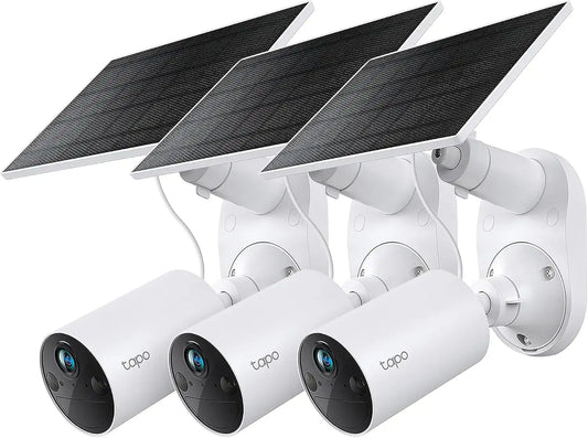 Tapo SolarCam C402 KIT 1080p Outdoor Wireless Security Camera(3-Pack)