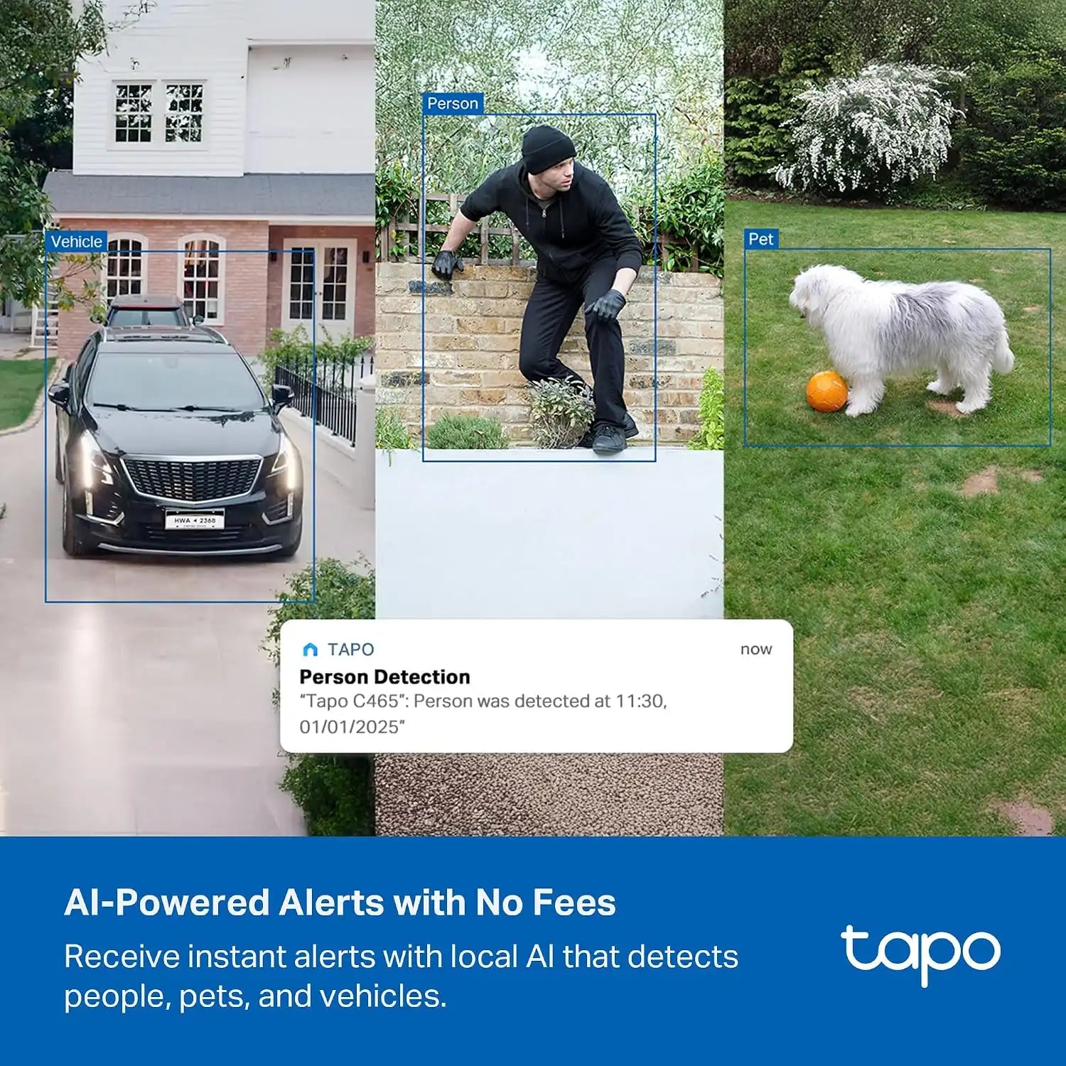 Tapo MagCam 4K Outdoor Wireless Security Camera, Integrated Solar, C465