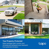 Tapo 1080p Outdoor Wireless Security Camera, Up to 180-Day Battery, C401