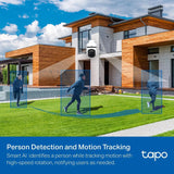 TP-Link Tapo 1080P Outdoor Wired Pan/Tilt Security Camera, C500
