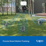 Tapo 1080p Pan/Tilt Indoor/Outdoor Security Camera, C206 HybridCam 360